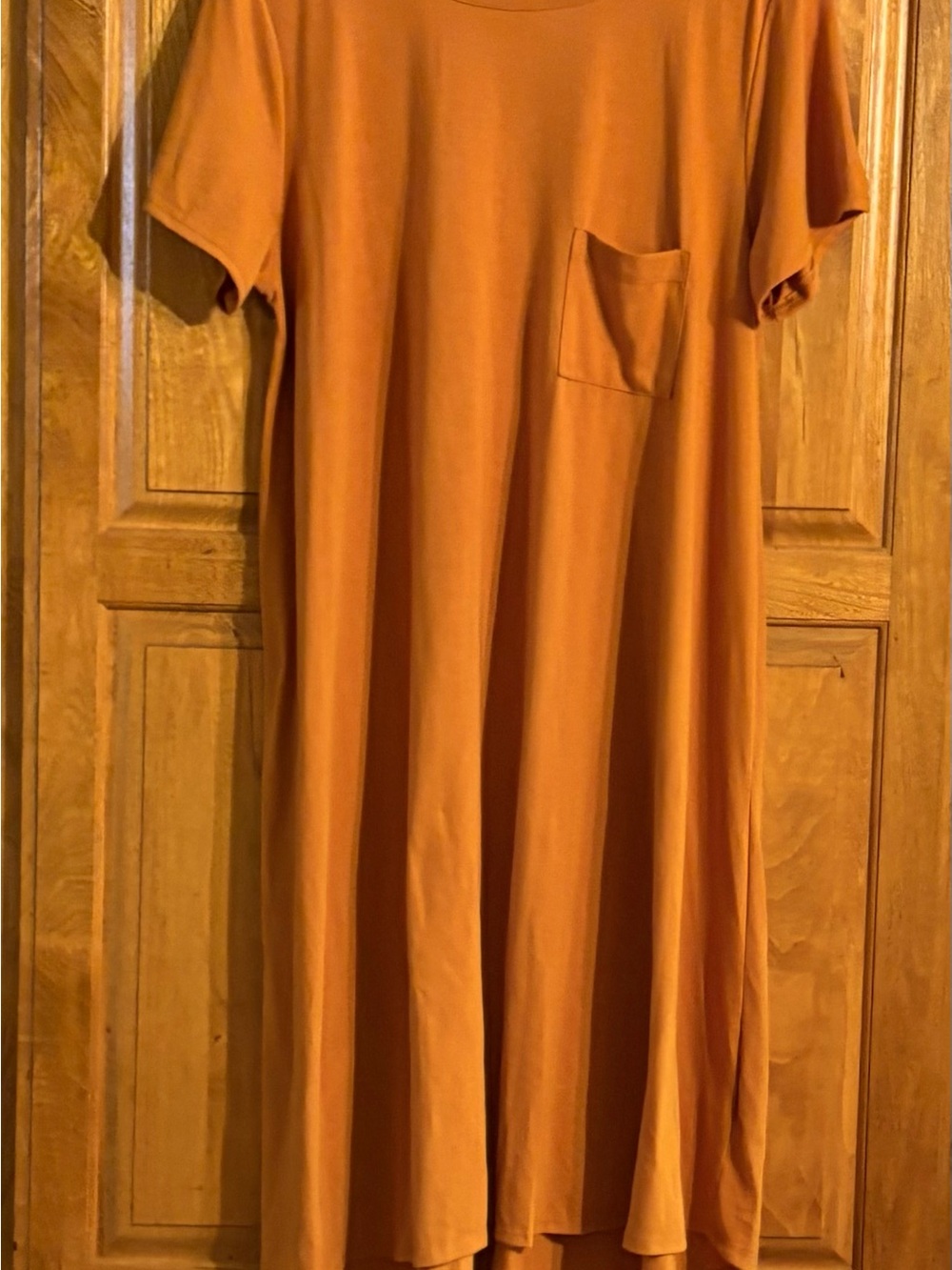 LULAROE Carly Hi-Low Dress 
2X  Mustard